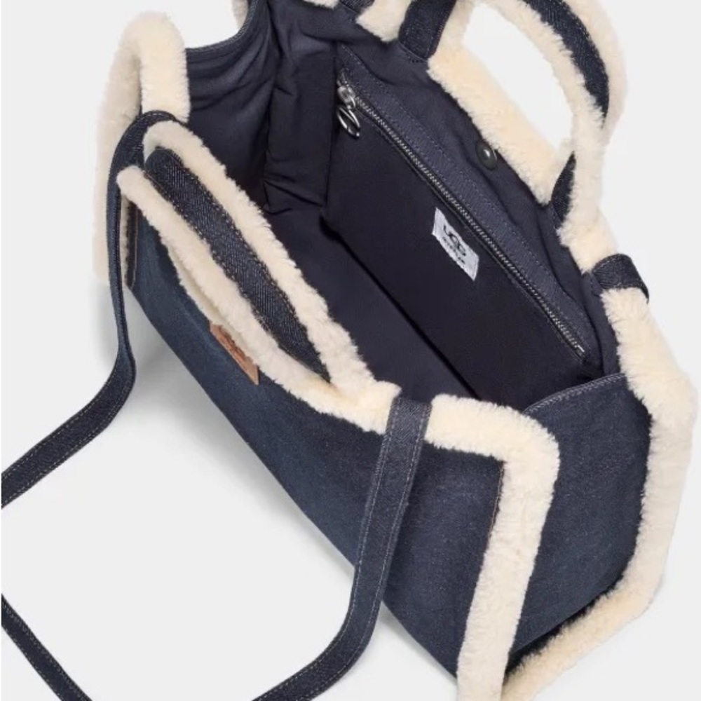 Ugg X Telfar Medium Shopper- Denim - Picture 5 of 6